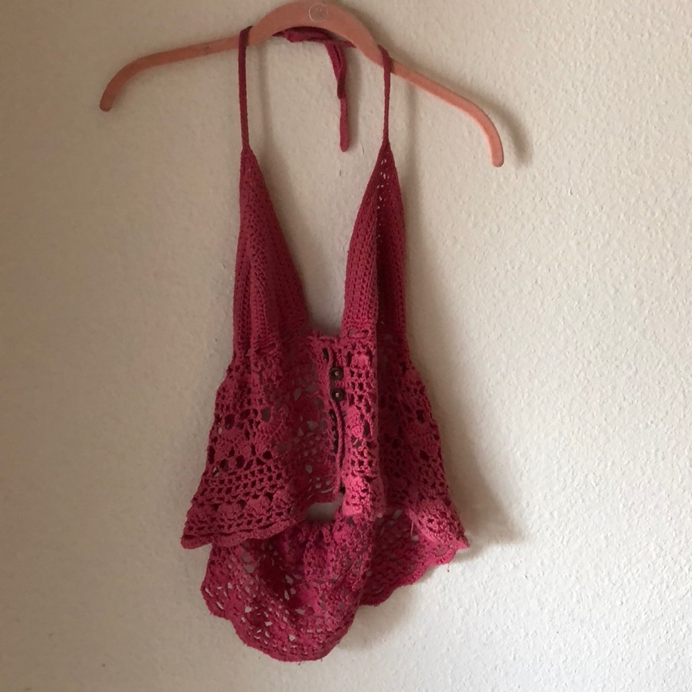 Knitted festival tank